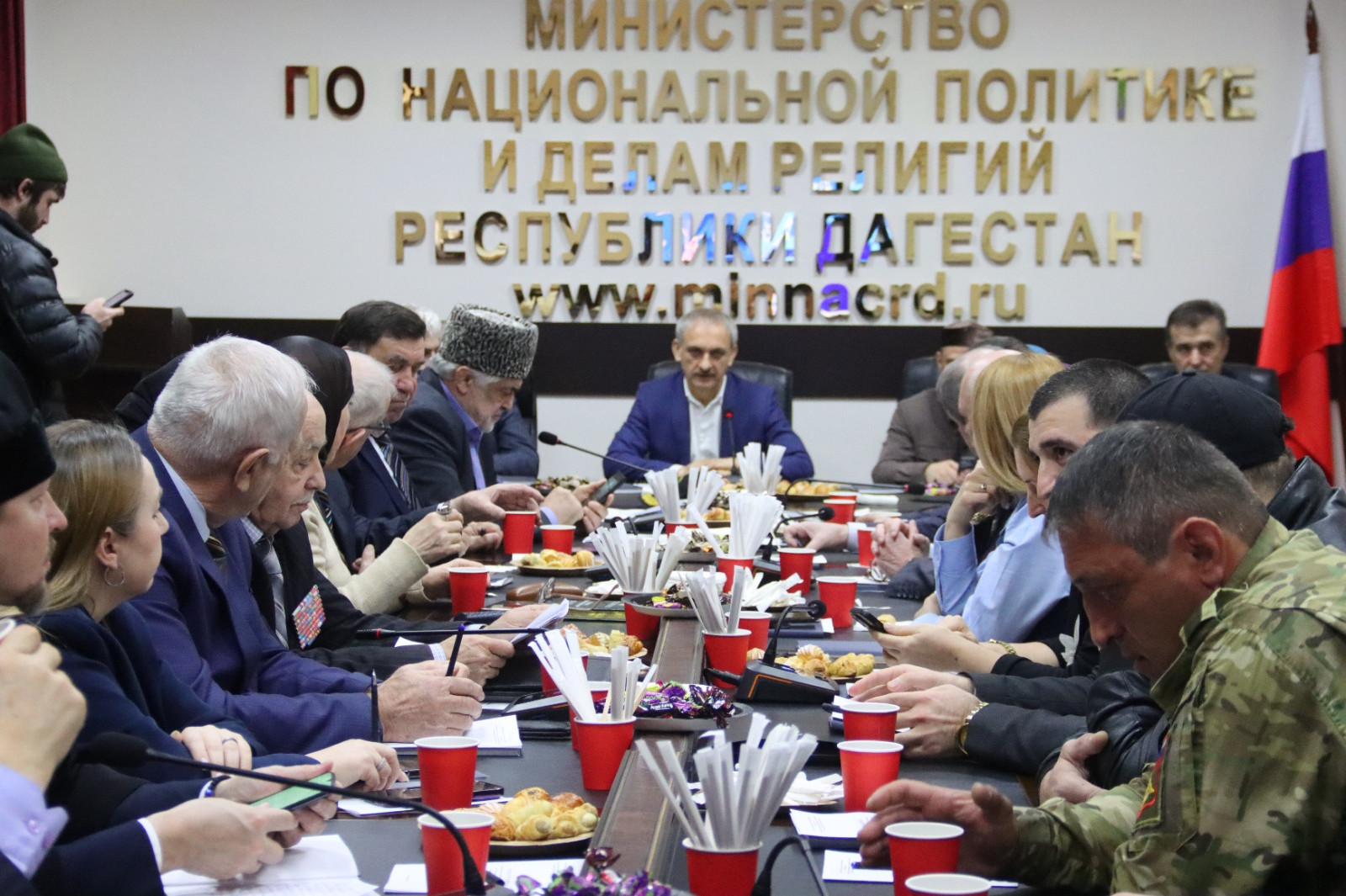 В Миннаце прошло мероприятие, приуроченное 80-й годовщине Победы в Великой Отечественной войне